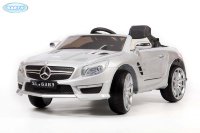 Детский электромобиль Mercedes SL63 AMG (лицензионная модель) на резиновых колесах